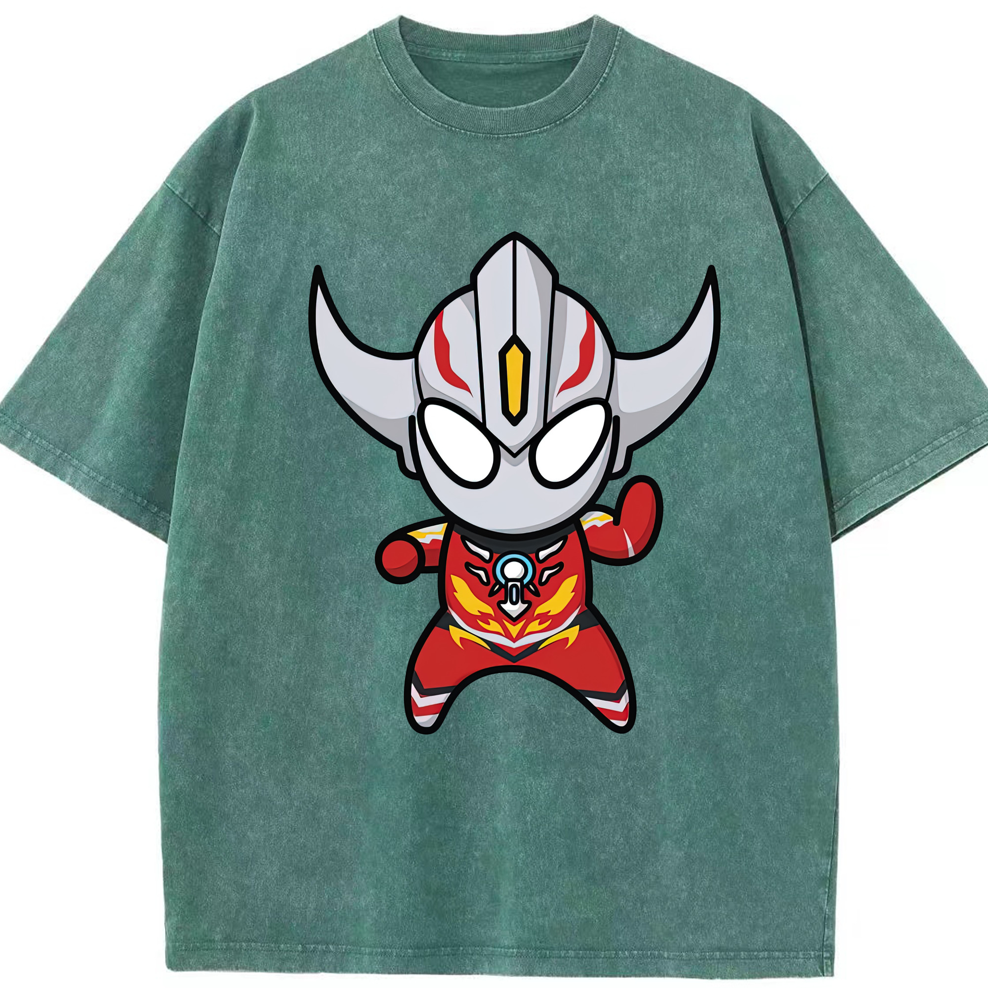 （画像用） ウルトラマン Ultraman 綿100% ヴィンテージ風 半袖Tシャツ（フロントプリント）